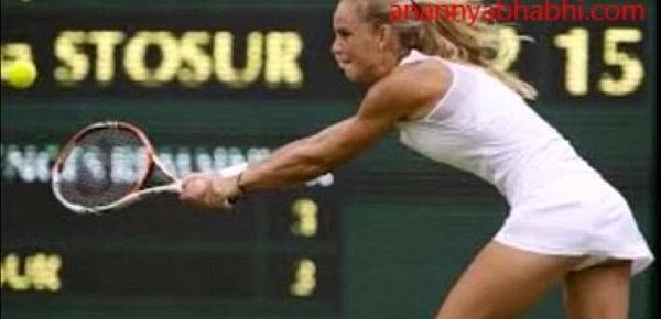 hot poses of Tennis Star | Upskirt Collection